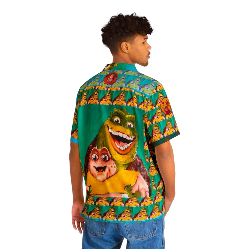 Disney’s The Dinosaurs: Watercolor Earl & Baby Sinclair Artisan Hawaiian Shirt